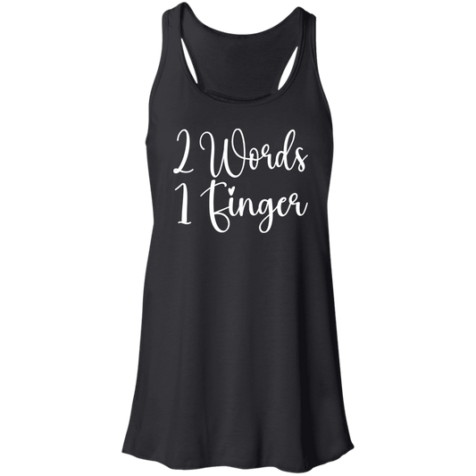 2 Words 1 Finger